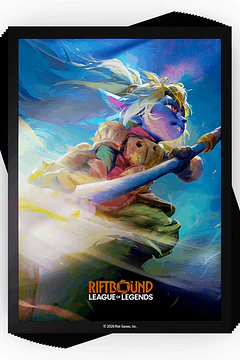 Riftbound Official Sleeves Poppy Keeper of the Hammer