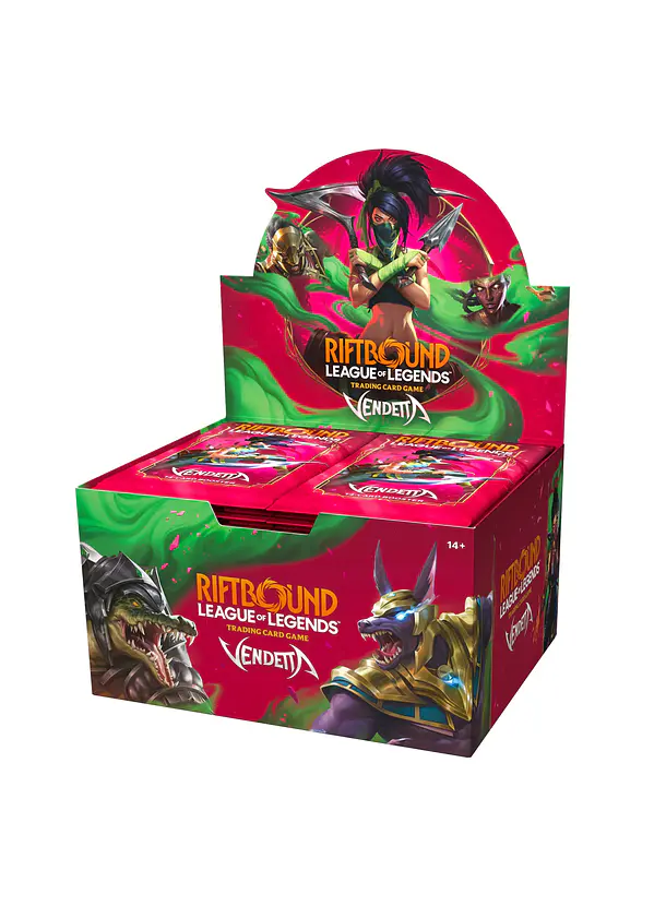 PREVENTA Riftbound Tcg Set 04 - Vendetta (Booster Box) 