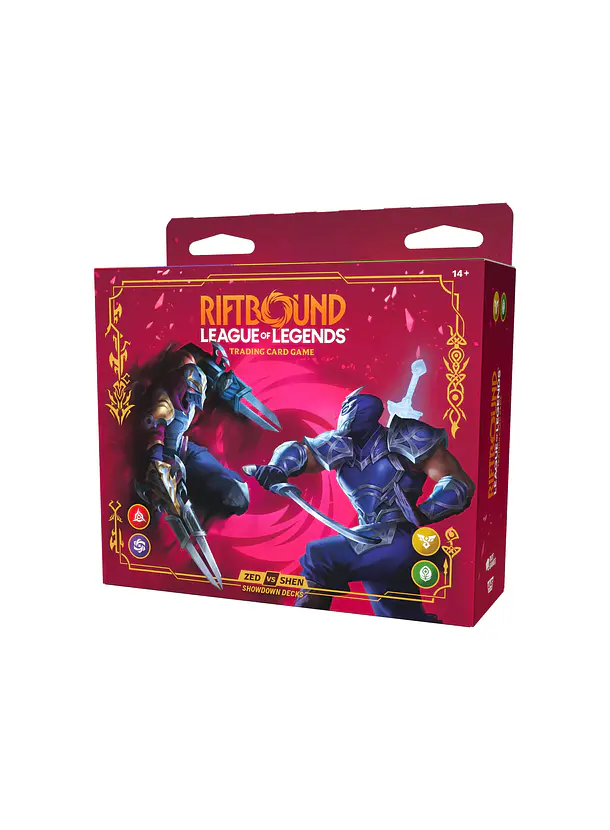 PREVENTA Riftbound: Vendetta Showdown Zed vs. Shen   
