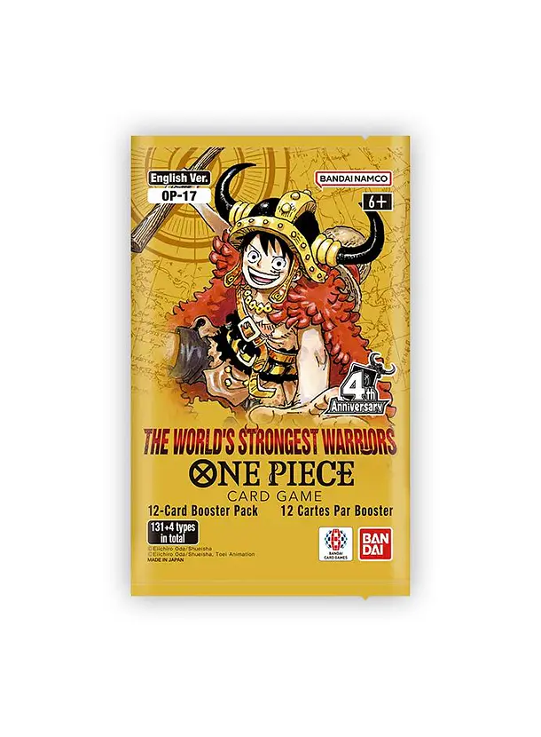 One Piece - The World's Strongest Warriors OP17 Sobre 