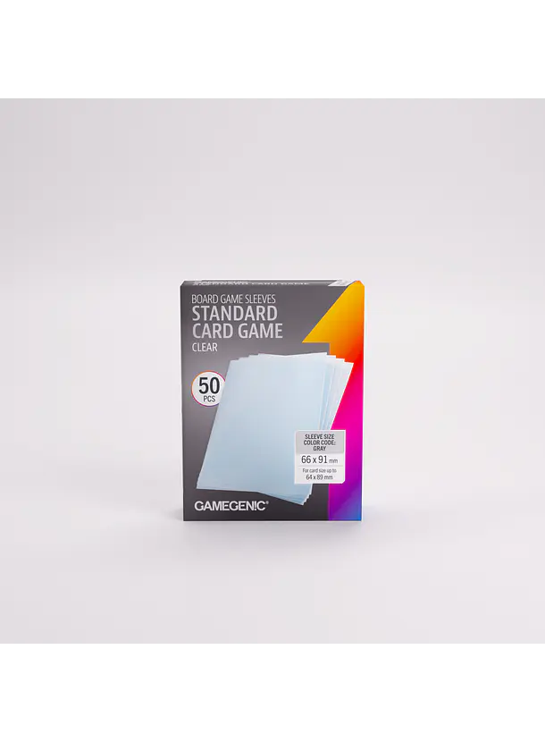 GG Board Game Sleeves Standard Card Game Clear 