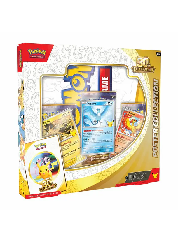 Pokemon TCG: 30th Celebration- Poster Collection (Ingles) 