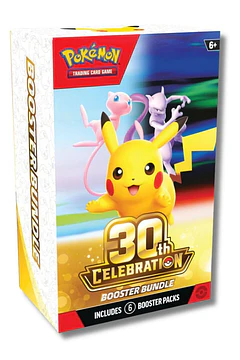 PREVENTA Pokemon TCG: 30th Celebration- Booster Bundle (Ingles)