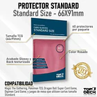 Protectores Esenciales | TOPDECK Standard 66x91mm 6