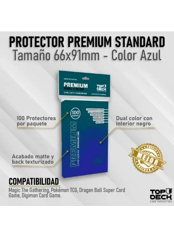 Protectores Premium | TOPDECK Standard 66x91mm 1