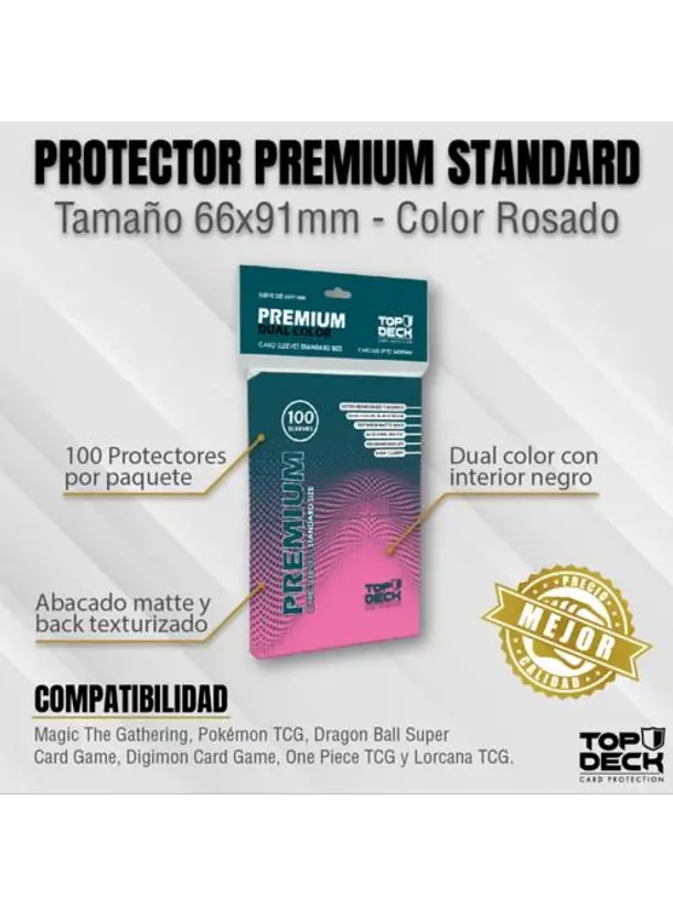 Protectores Premium | TOPDECK Standard 66x91mm 4