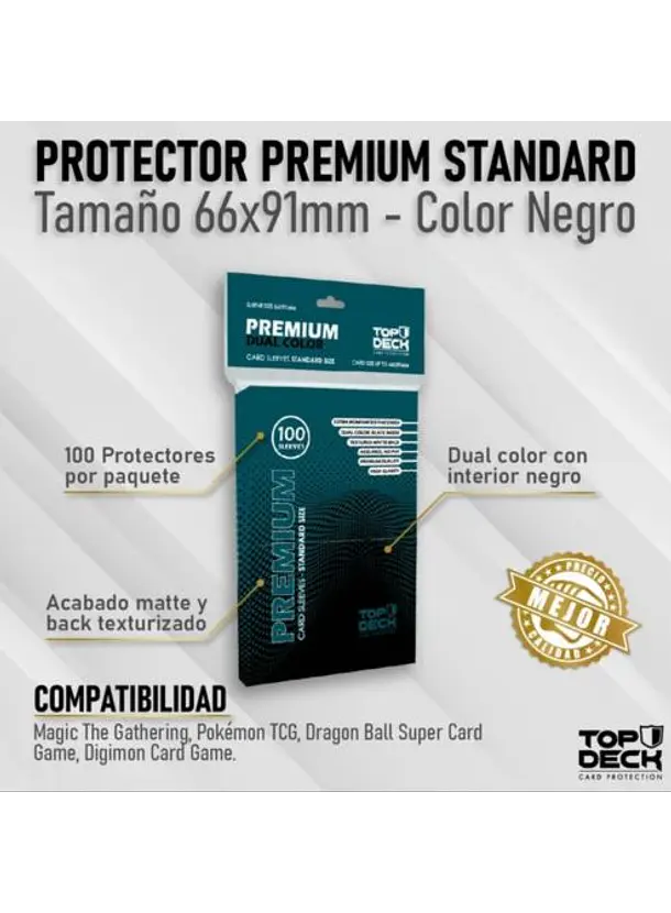 Protectores Premium | TOPDECK Standard 66x91mm 5