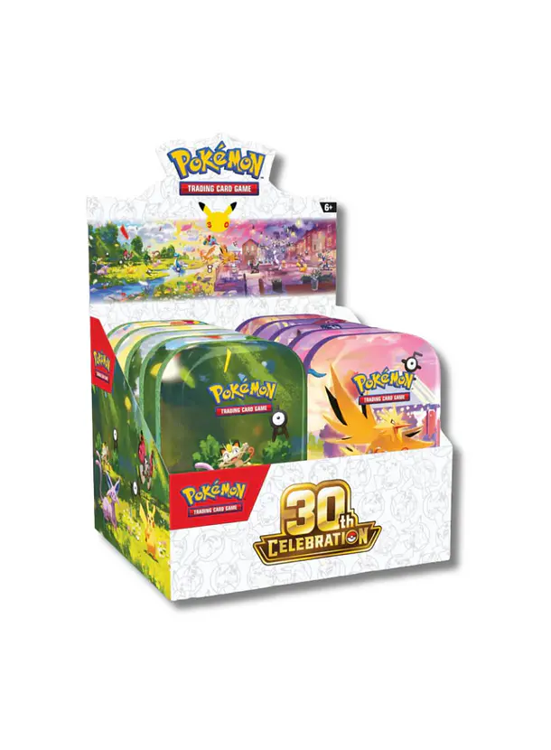 Pokémon TCG: 30th Celebration Mini Tin (Ingles) (1 Unidad) 