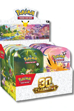 Pokémon TCG: 30th Celebration Mini Tin (Ingles) (1 Unidad)