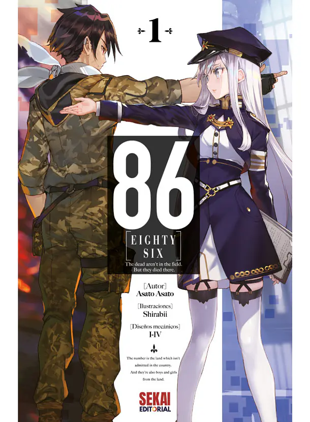 86 Eighty Six 01 (Novela Ligera) 