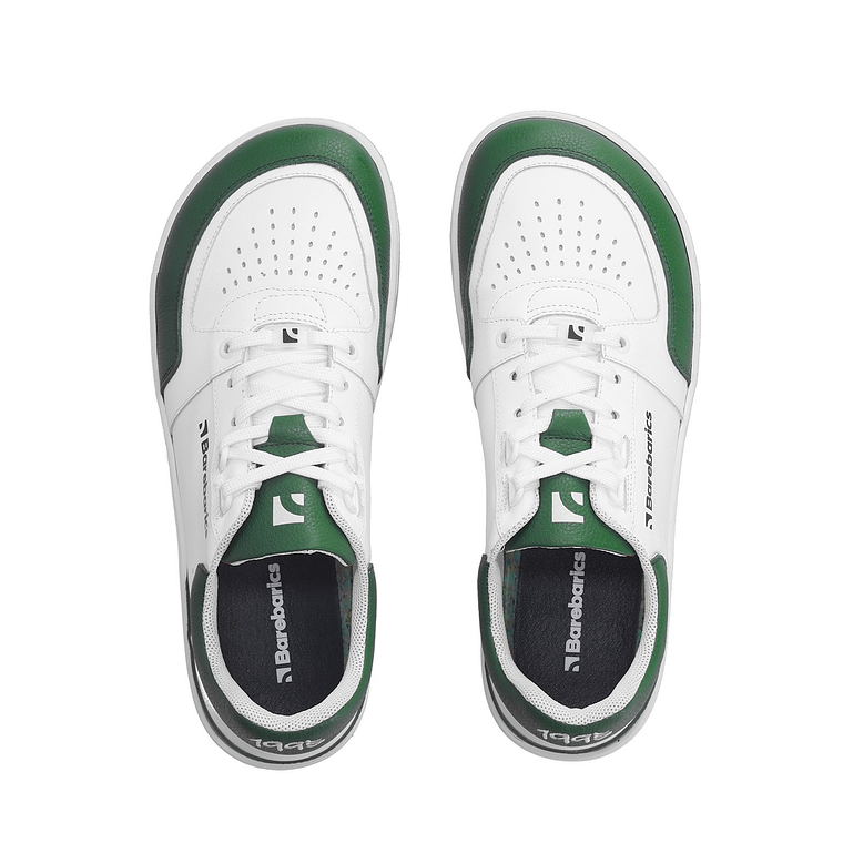 Wave – White & Dark Green | Barebarics 7