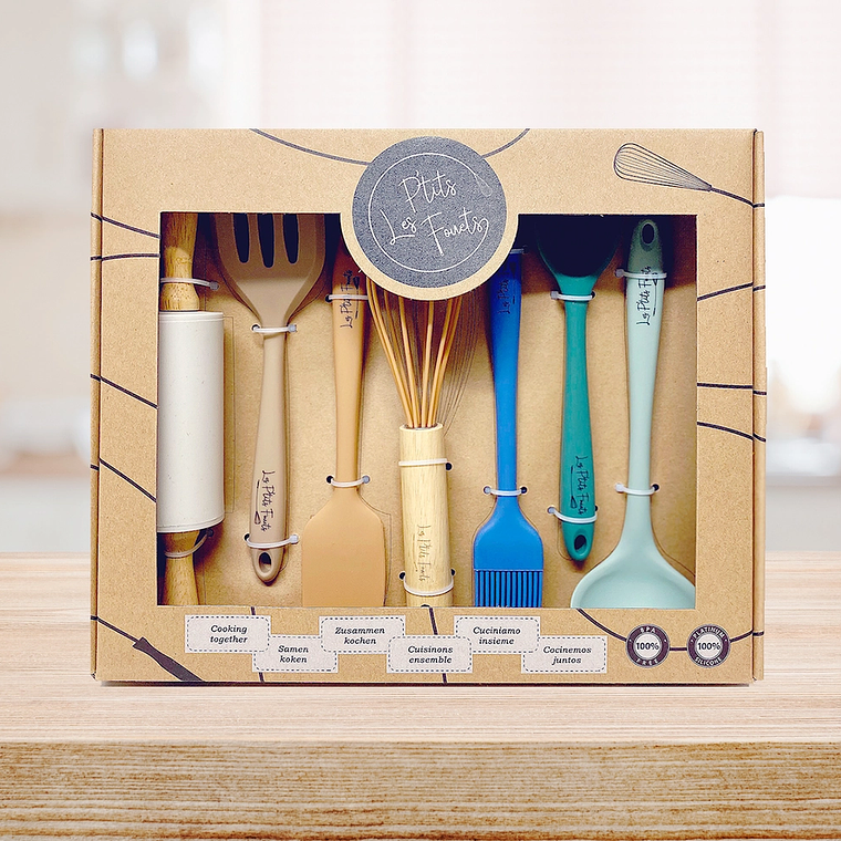 Kit 7 peças cozinha kids 1