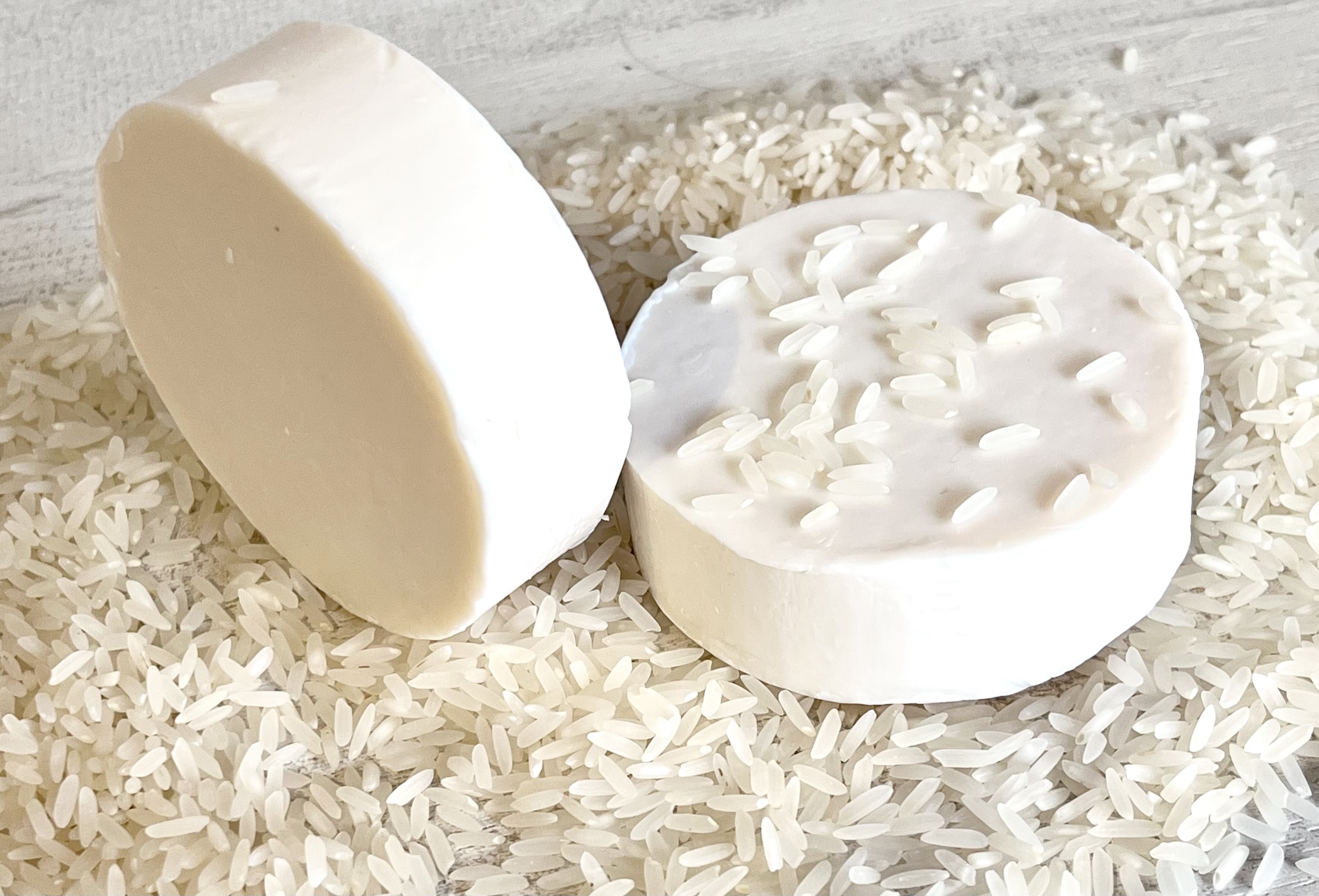 CAJA JABONES ARROZ Y LECHE 95GR 30 UNI 2