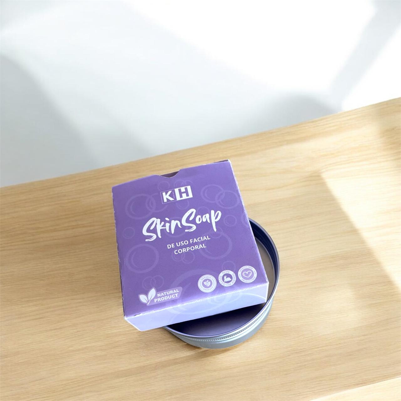 Jabón Arroz y Leche UNI 95GR (Con envase metálico incluido) 1