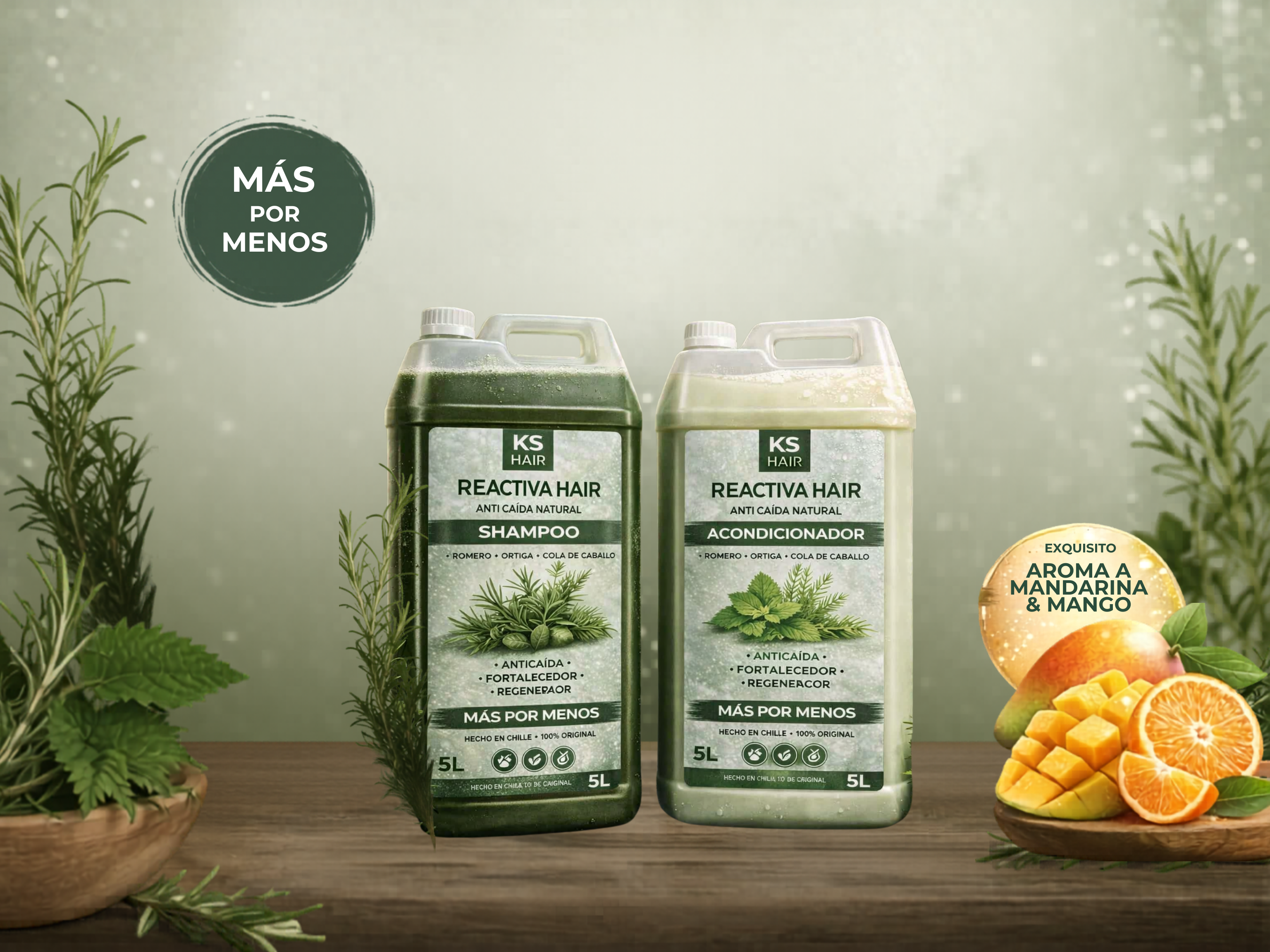 Kit Familiar 2 Bidones 5L Anti Caída  1
