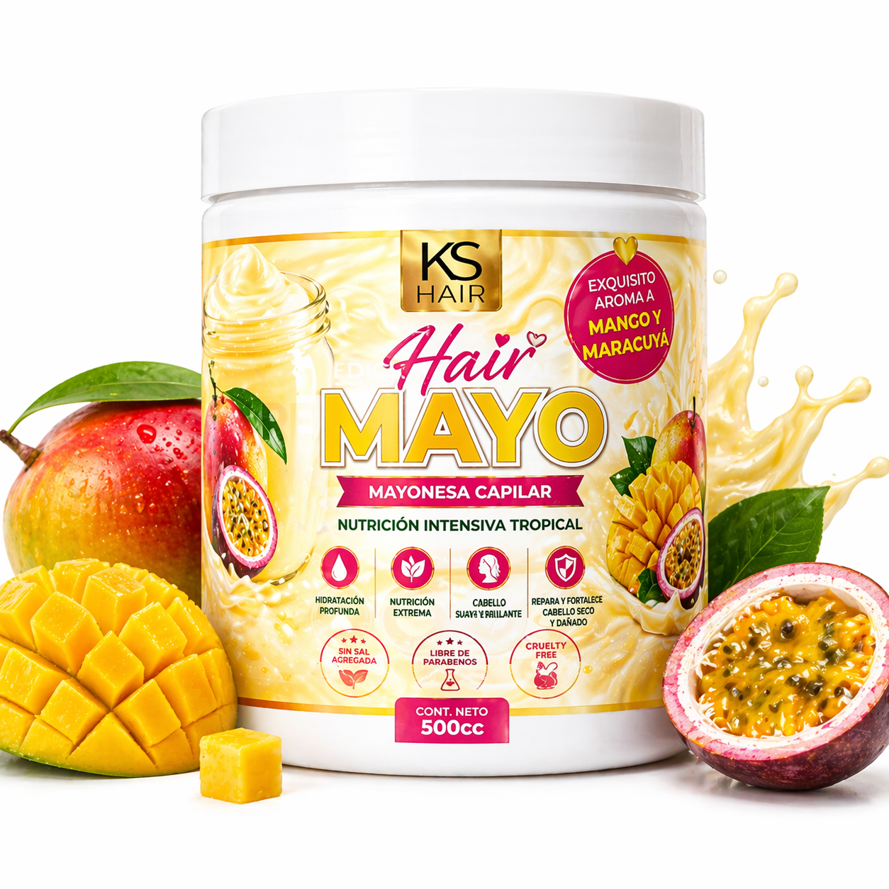 Crema  Hair Mayo Intensa 500ML 1