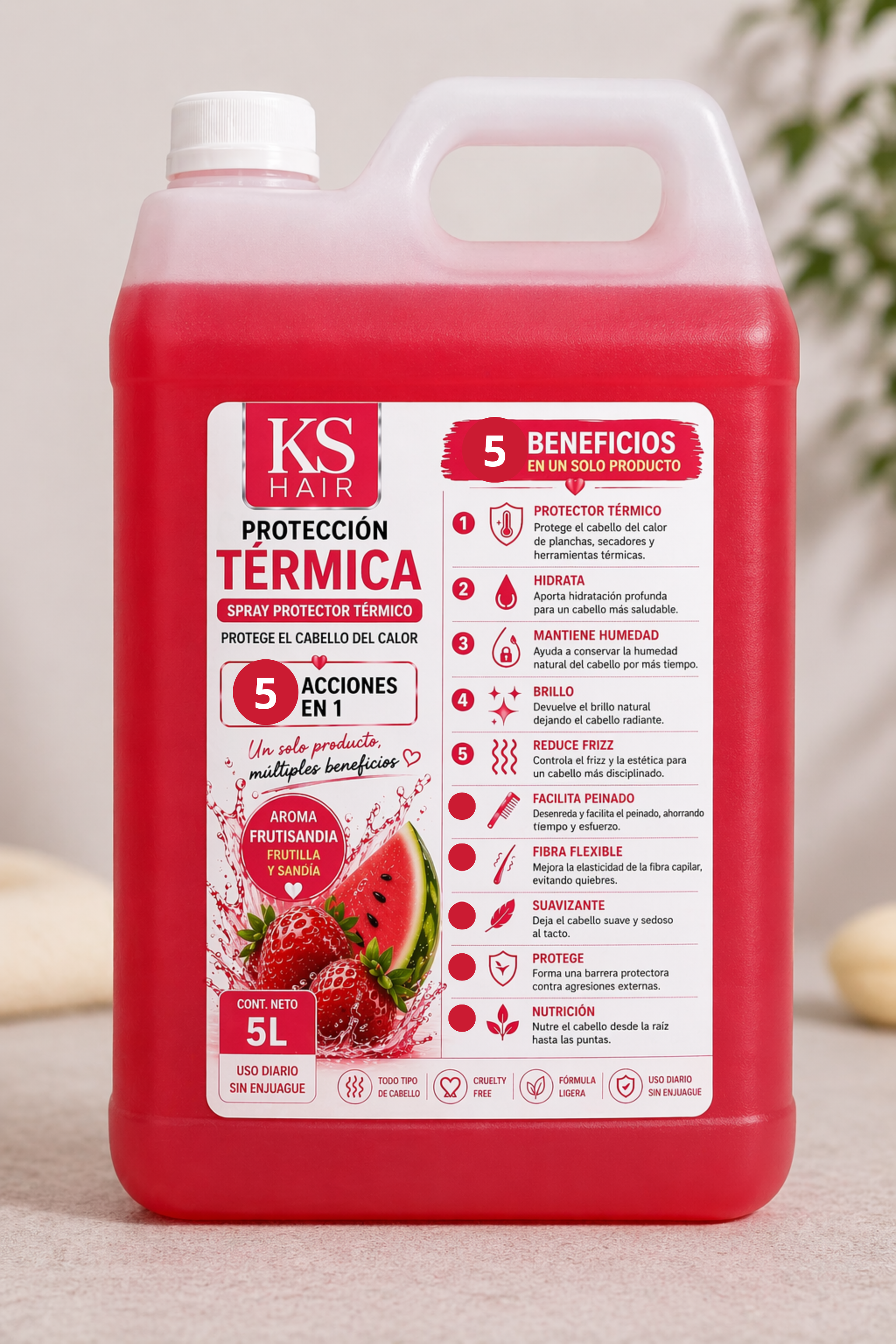 Protección Térmica 5EN1 Fruti Sandía 5L 1