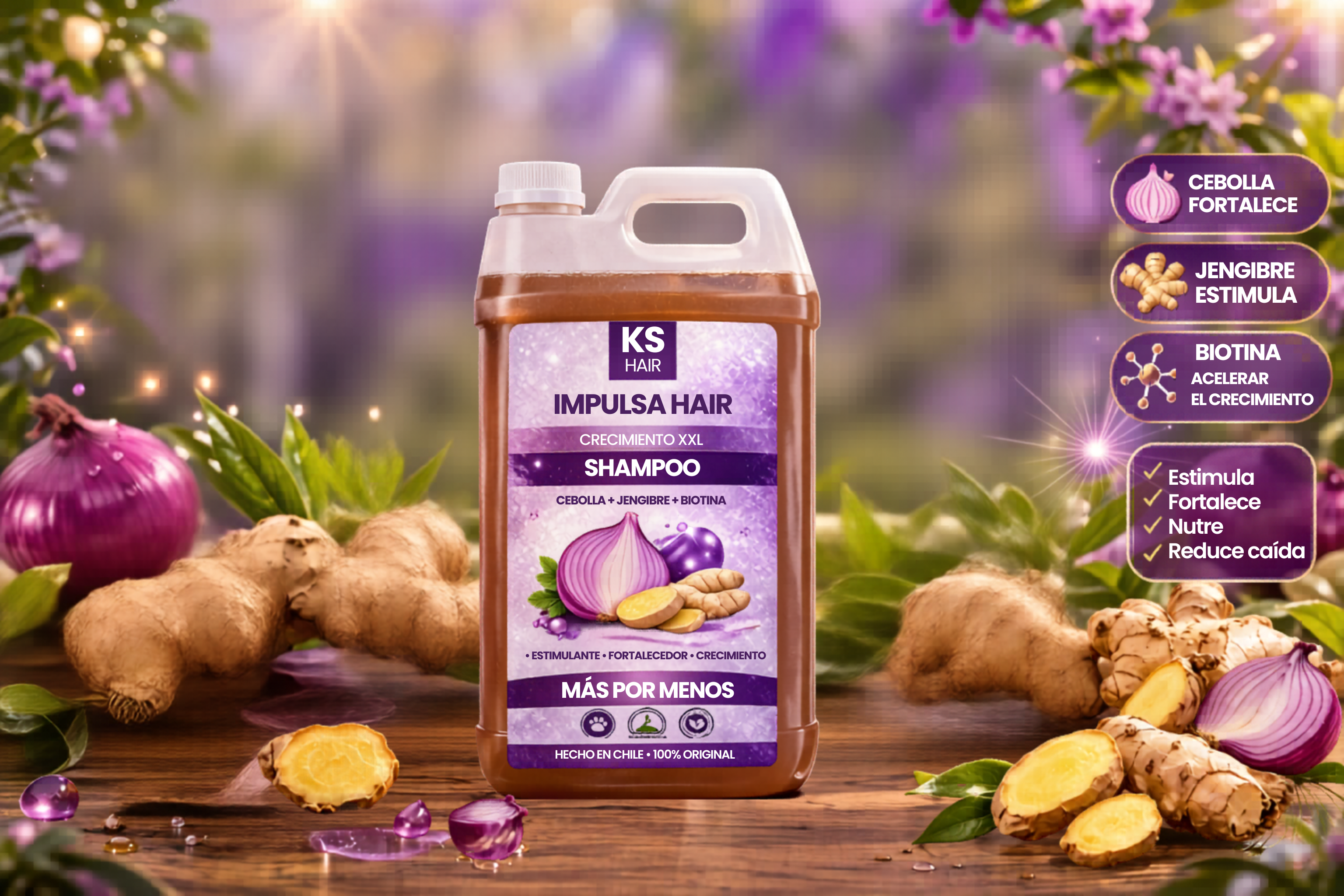 Shampoo Crecimiento XXL 5L 1