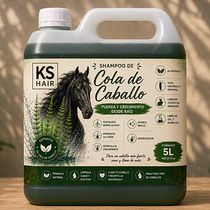  Shampoo Anti Caída y Crecimiento Cola caballo 5L