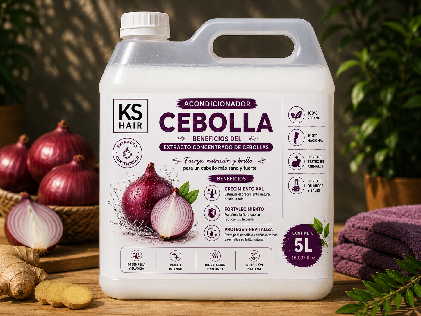 Acondicionador Cebolla XXL 5L  1