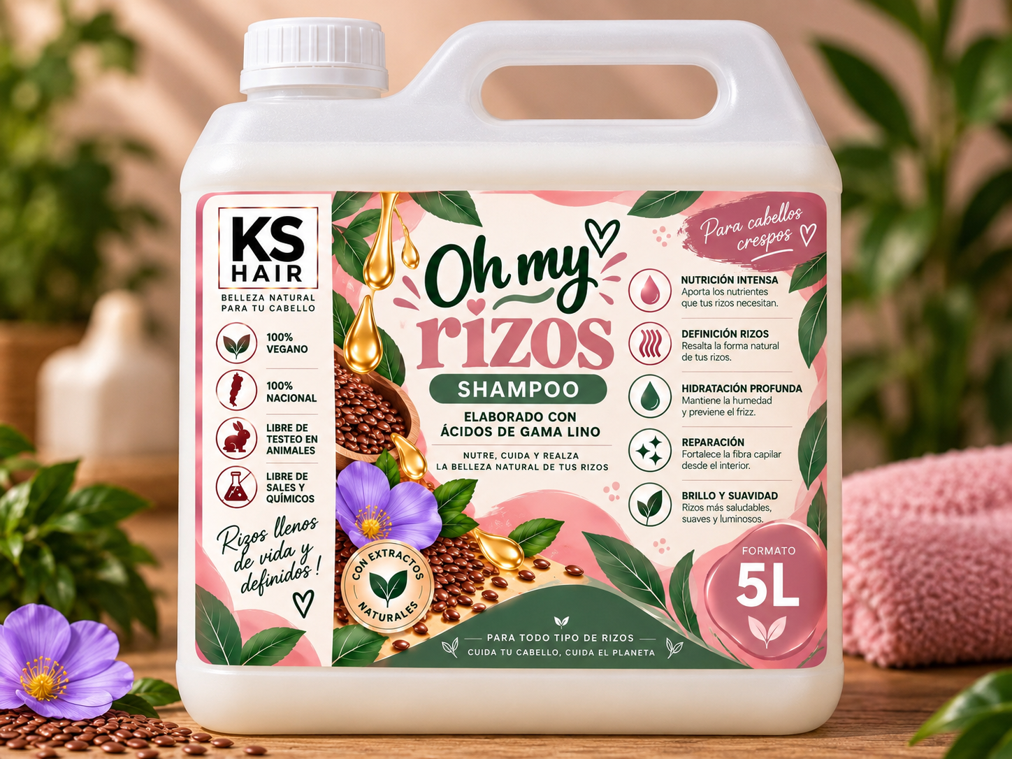 Shampoo Oh My Rizos 5L 1
