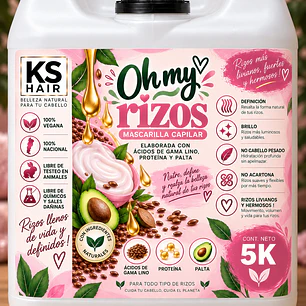 Mascarilla Oh My Rizos 5K