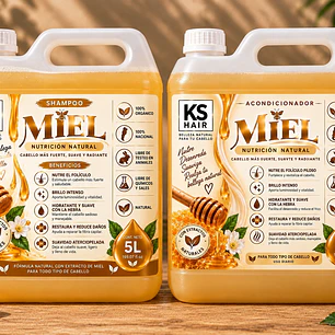  2 Bidones 5L Miel