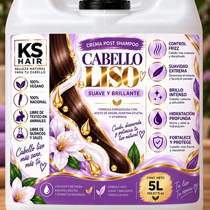 Crema Liso Perfecto Post Shampoo 5K 