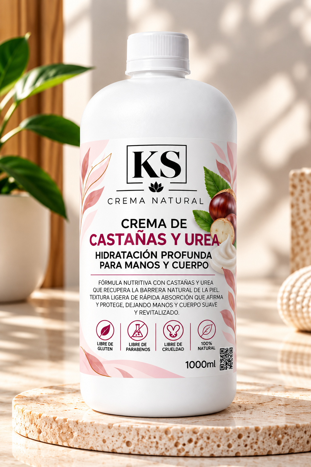 Crema Castañas Urea 1L  1