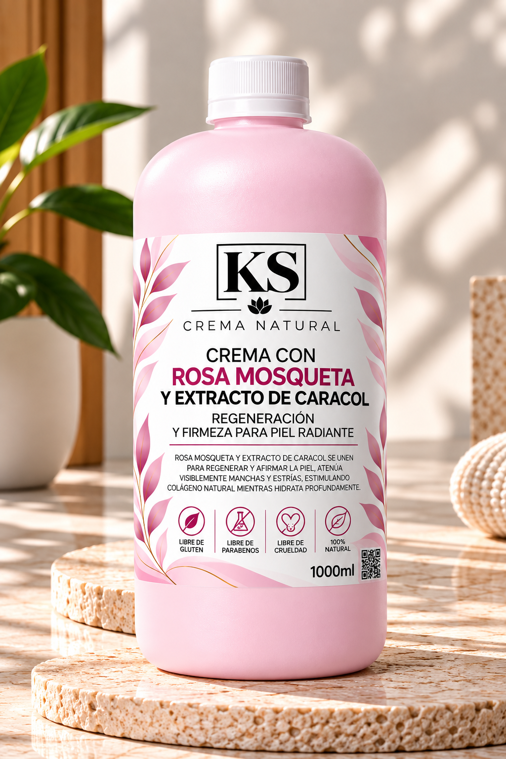 Crema Rosa Mosqueta 1L 1