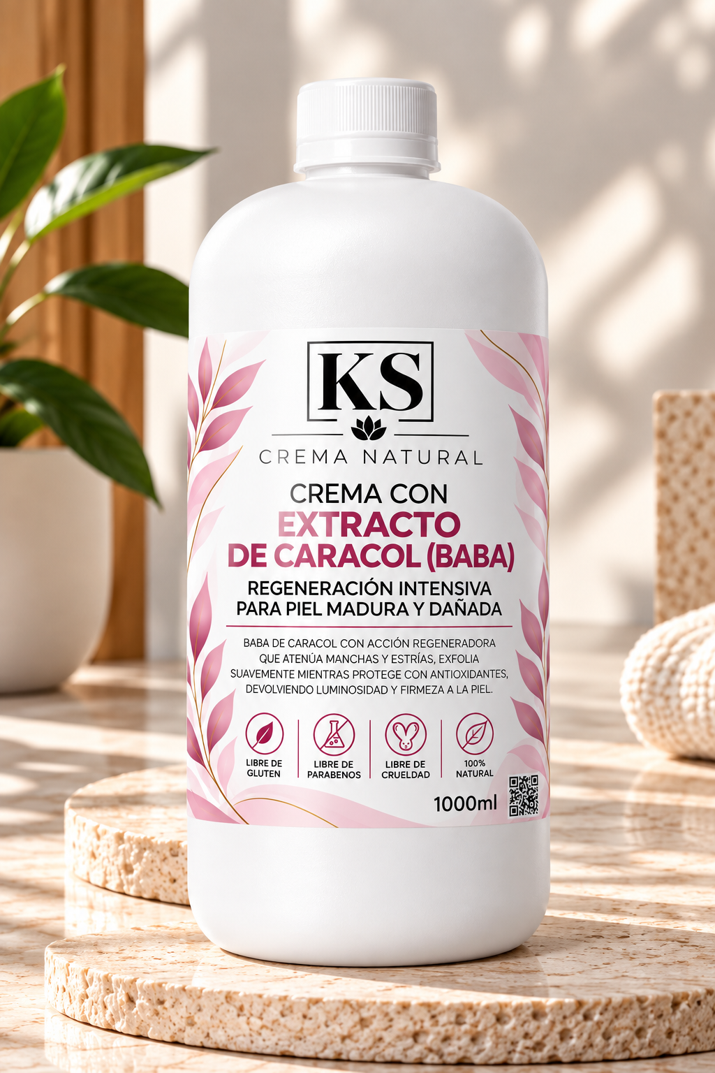 Crema Extracto Caracol 1L  1