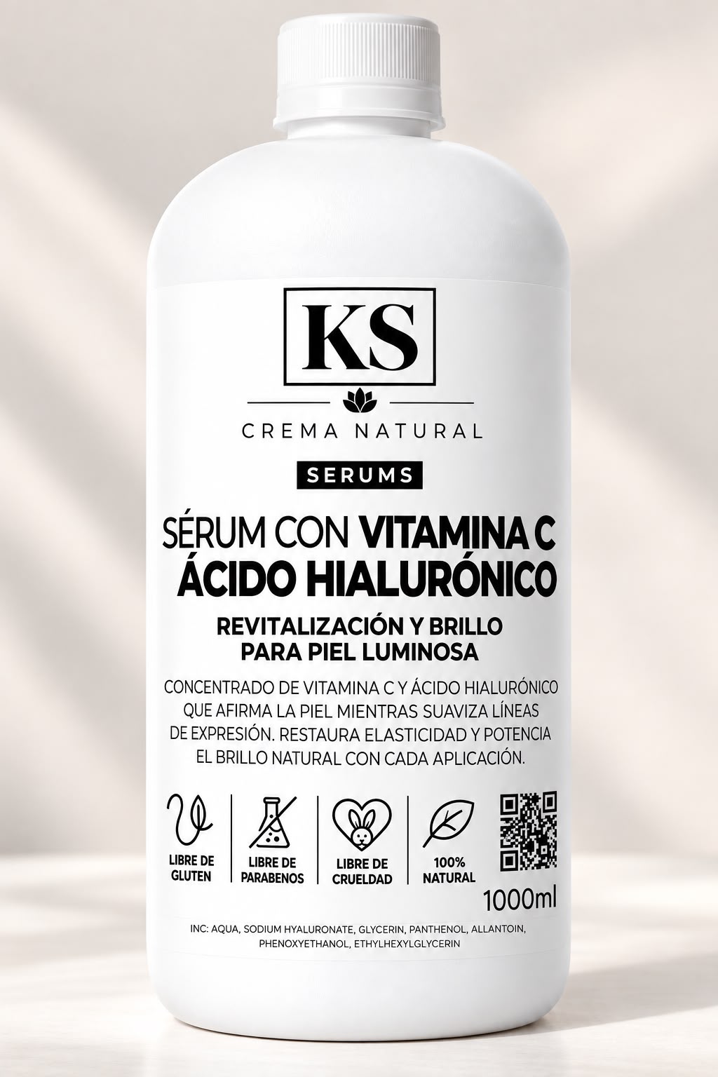 Serum Vitamina C y Ácido H 1L  1