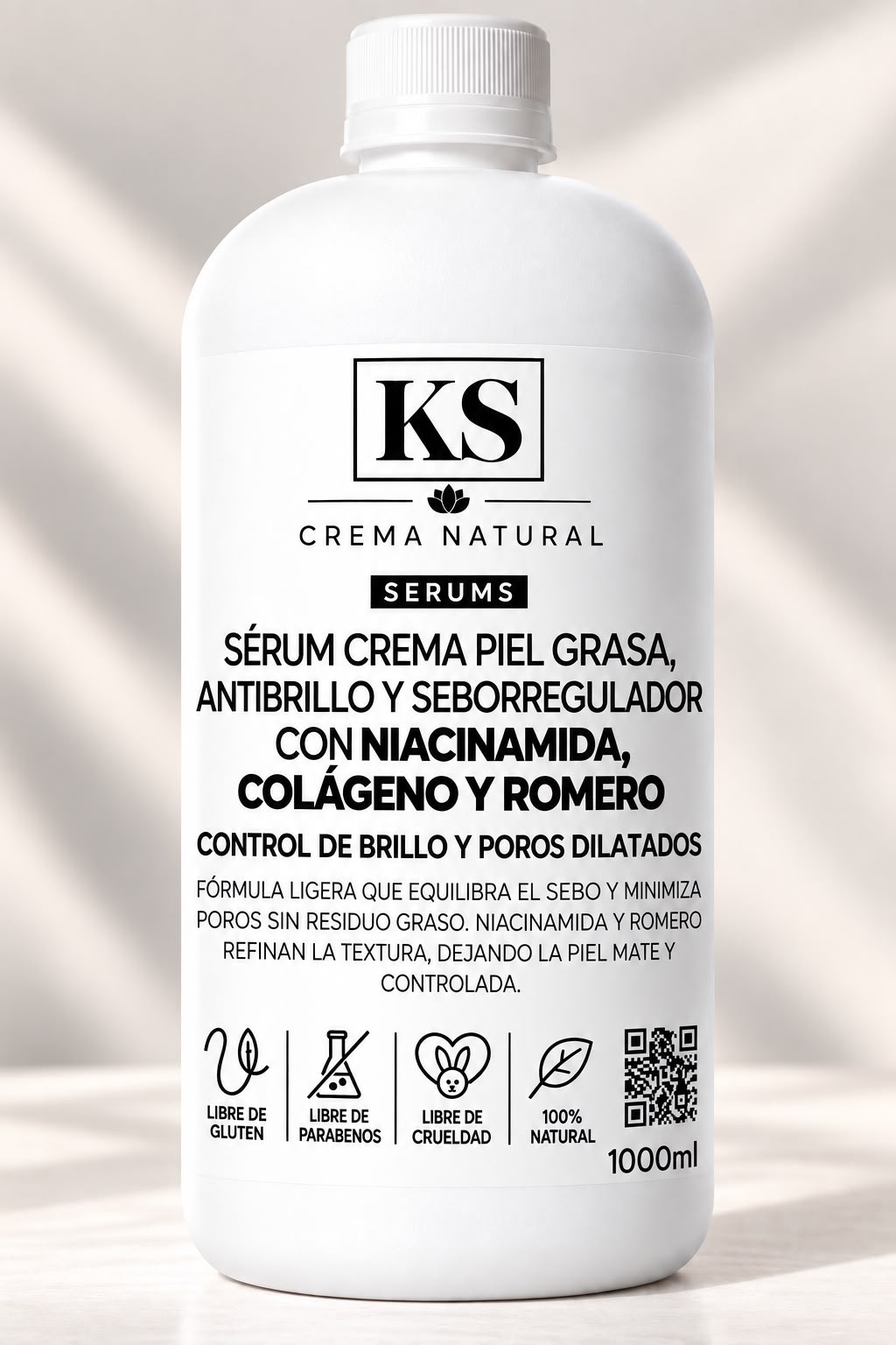 Serum Piel Grasa , Sebo Regulador 1L  1