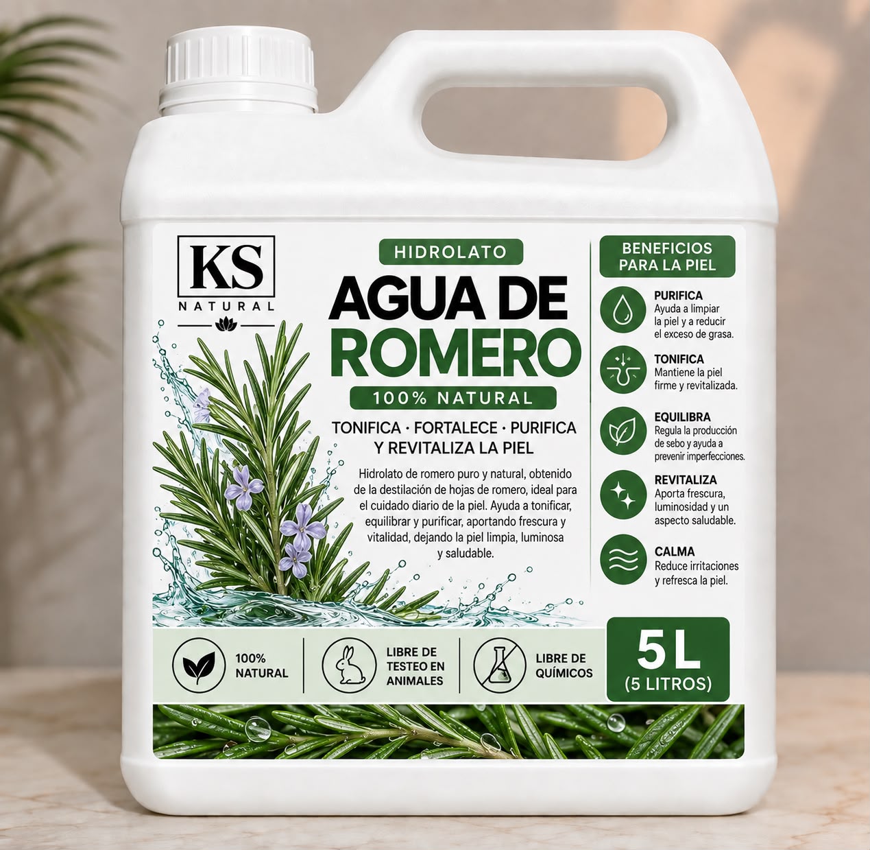 Hidrolato Romero 5L 1