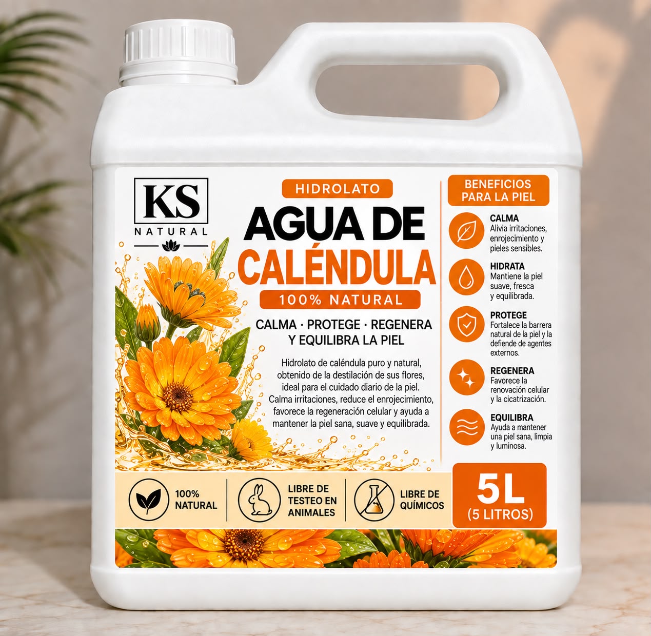 Hidrolato Caléndula 5L 1