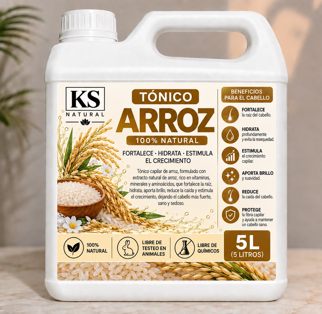 Tónico Extracto Arroz 5L 1