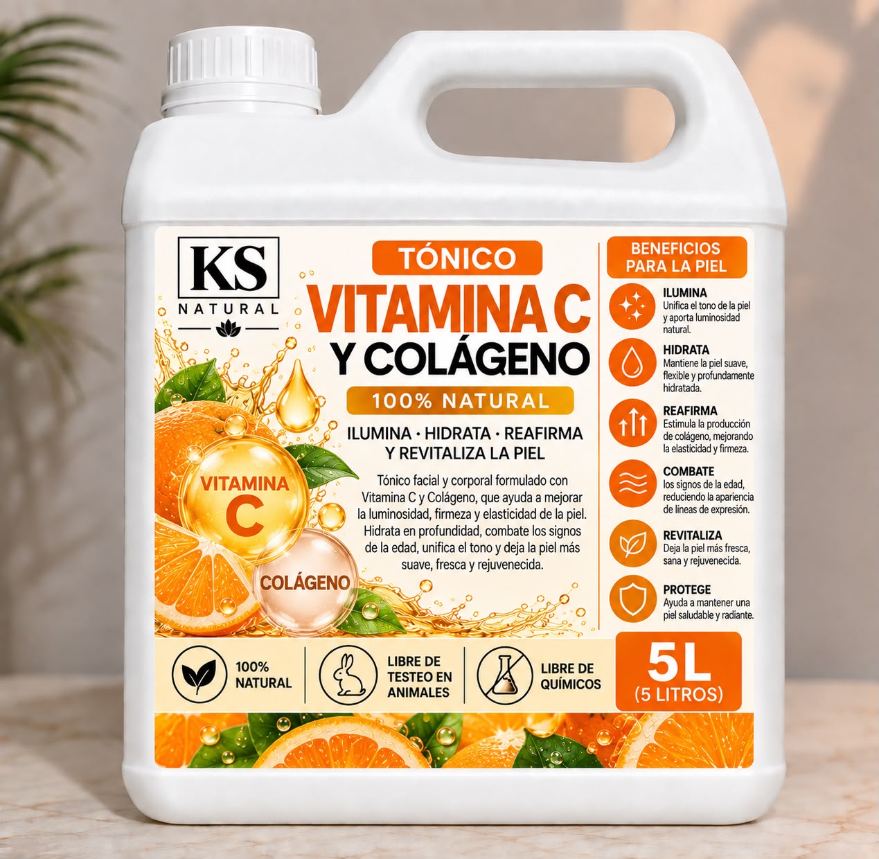 Tónico Colágeno y Vitamina C 5L 1