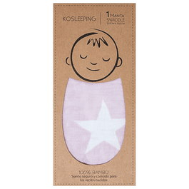 Swaddle bambú rosa