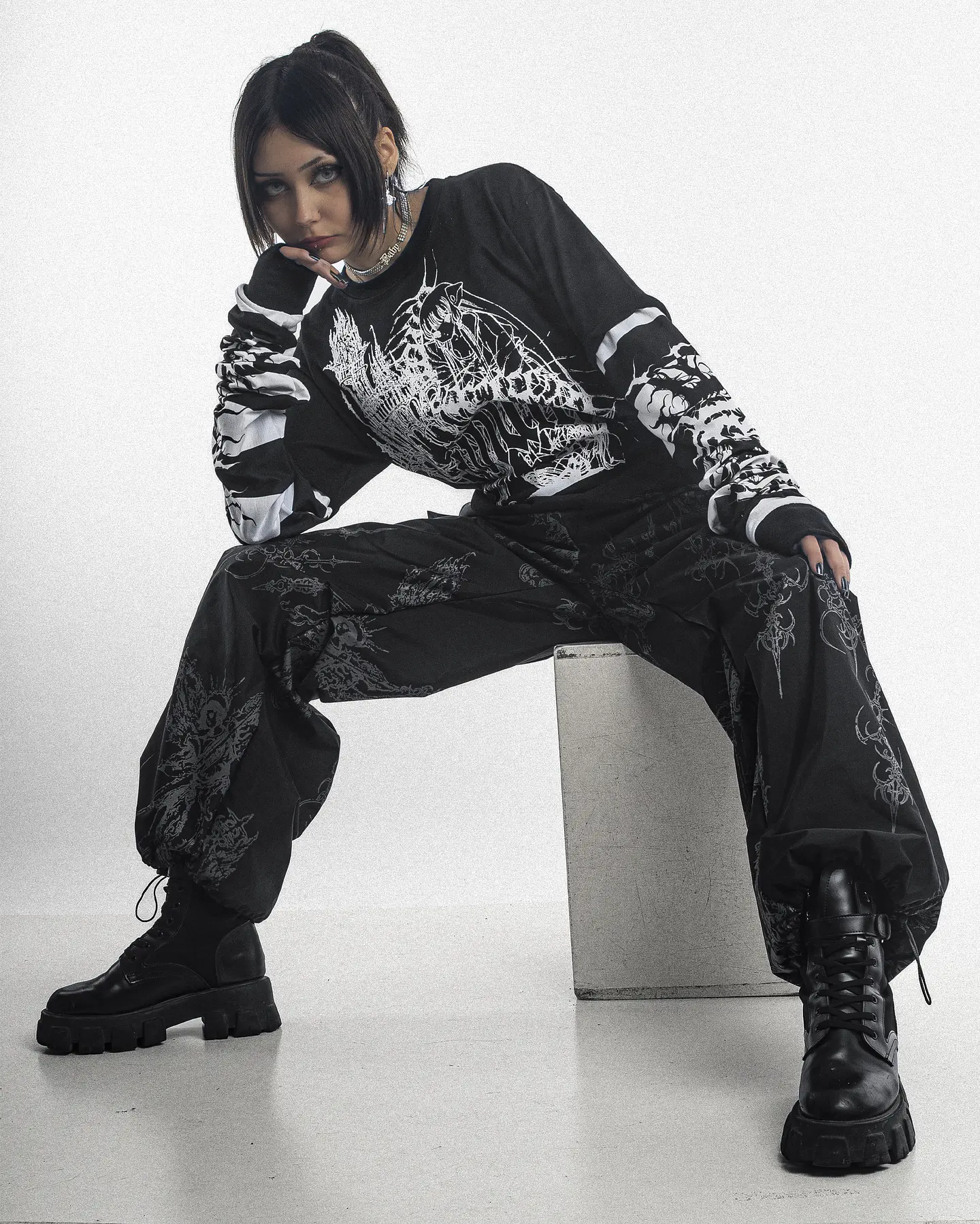 Neo Sigilism Parachute Pants Impermeable 5