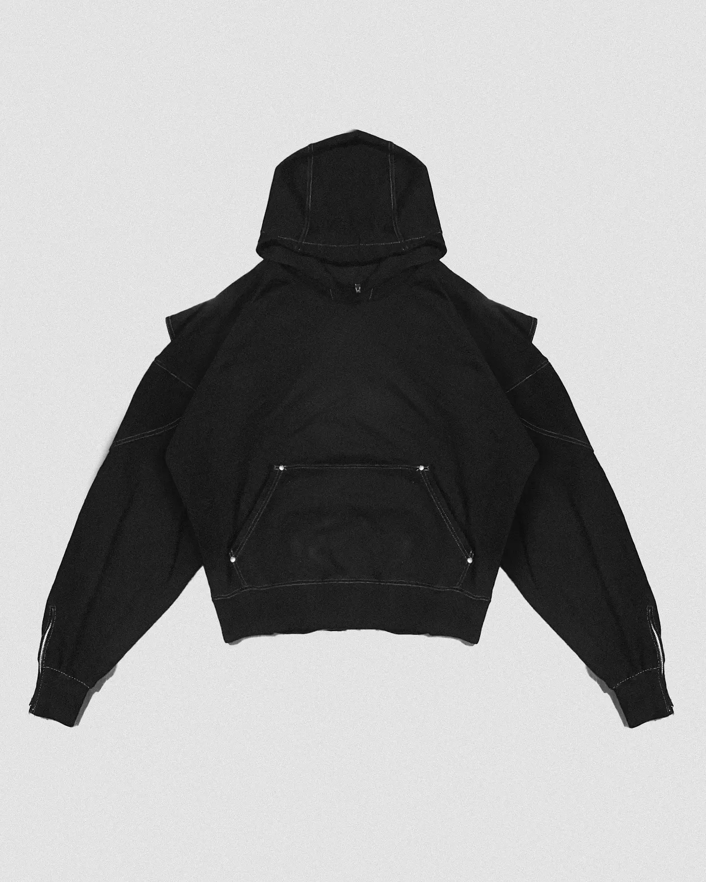 Ninja Hoodie (Medium Contrast) Oversize boxy 5
