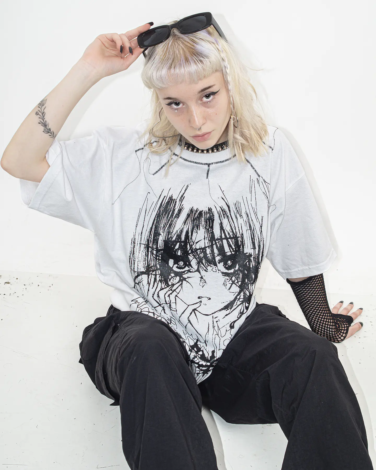 Eyes Neo Sigilism T-Shirt Croped 2