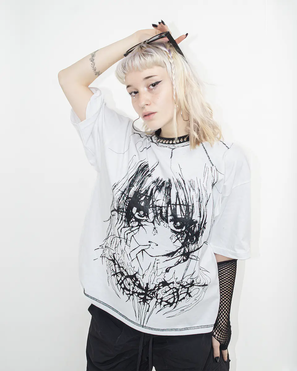 Eyes Neo Sigilism T-Shirt Croped 5