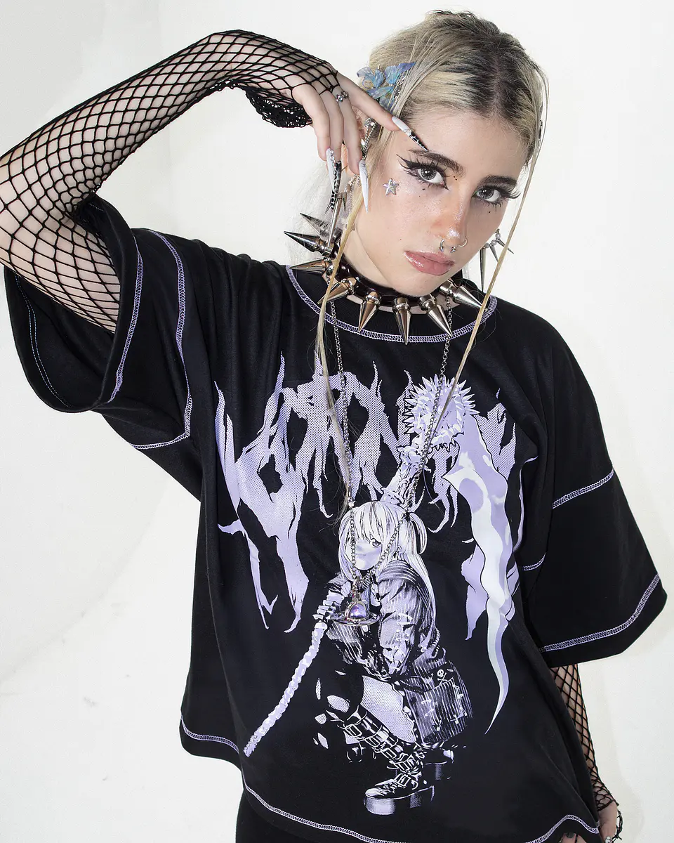 T-Shirt oversize Misa Amane 3