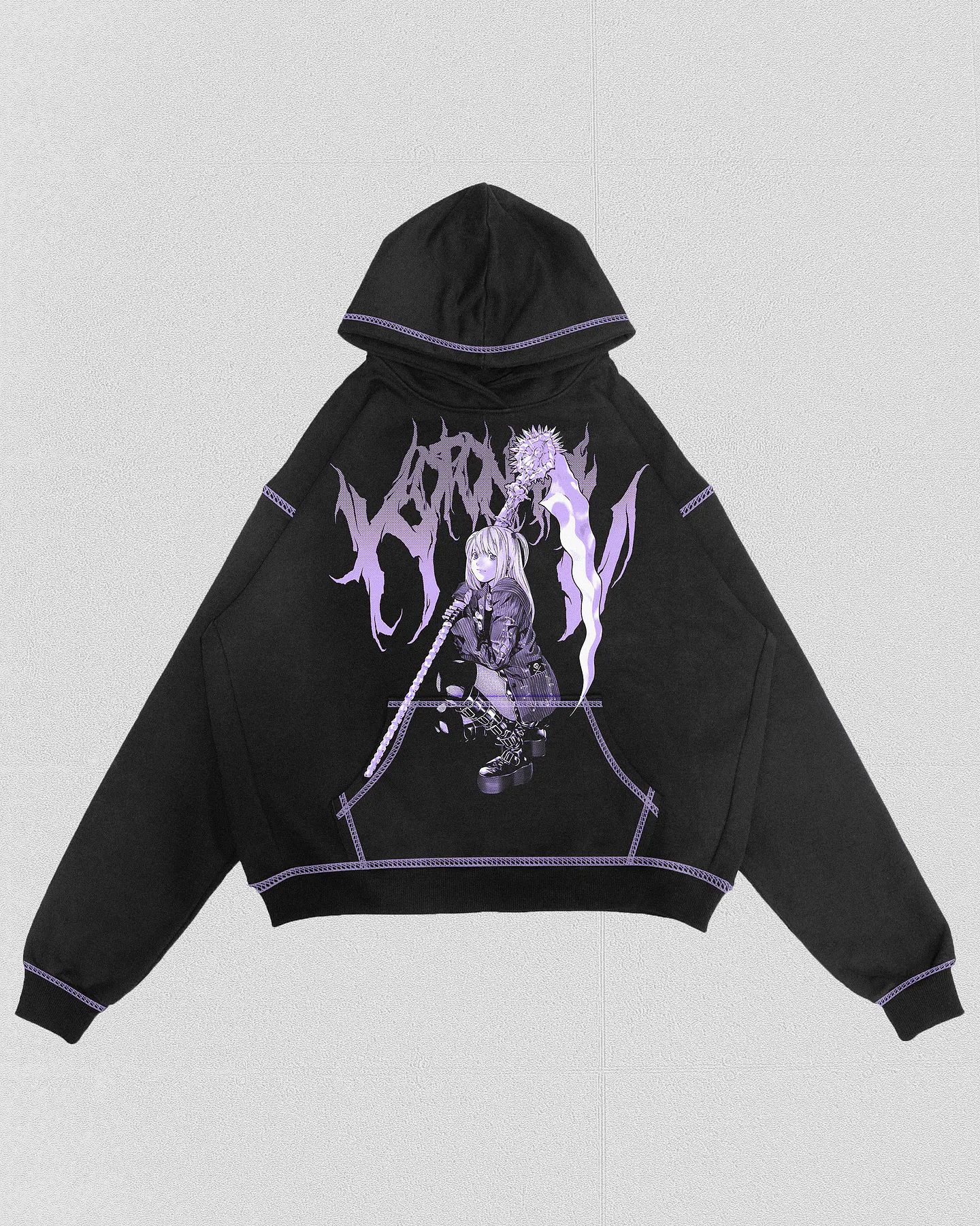 Hoodie Oversize Misa Amane 1
