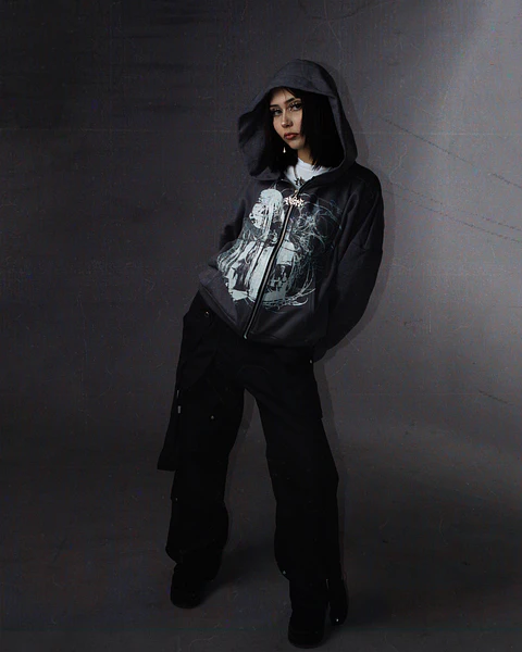 Hoodie BoxyFit zip up SLT2