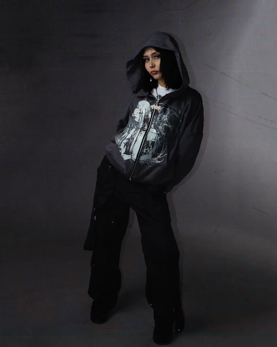 Hoodie BoxyFit zip up SLT2 2