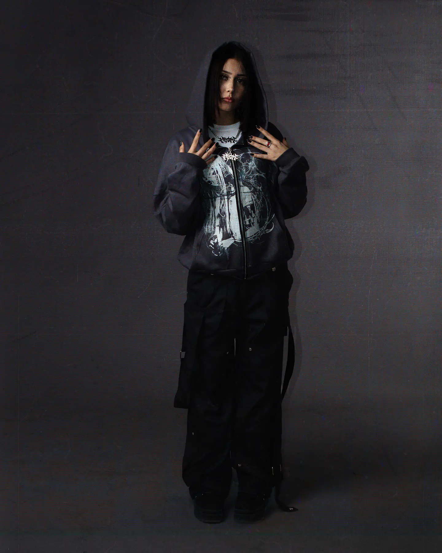 Hoodie BoxyFit zip up SLT2 3