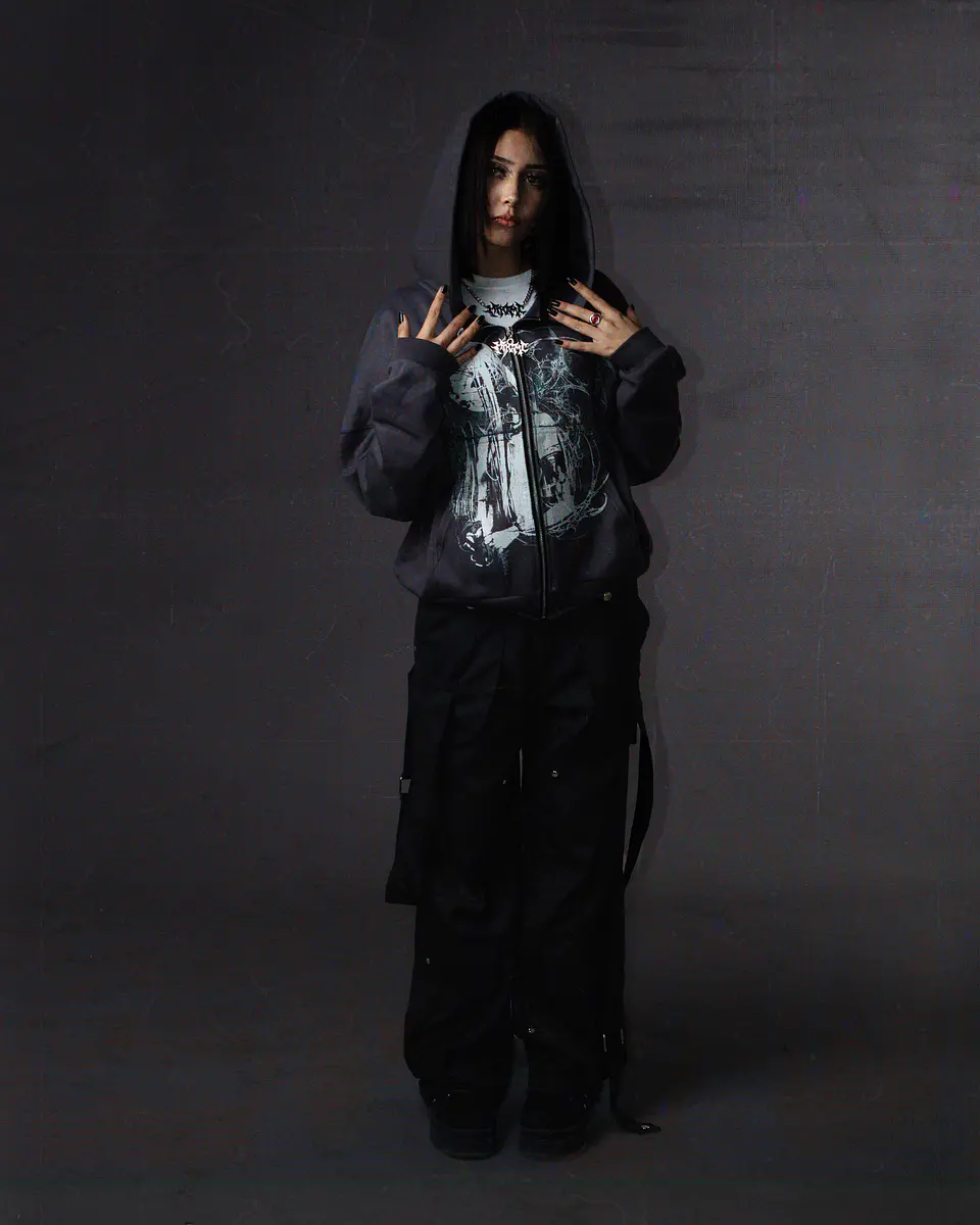 Hoodie BoxyFit zip up SLT2 3