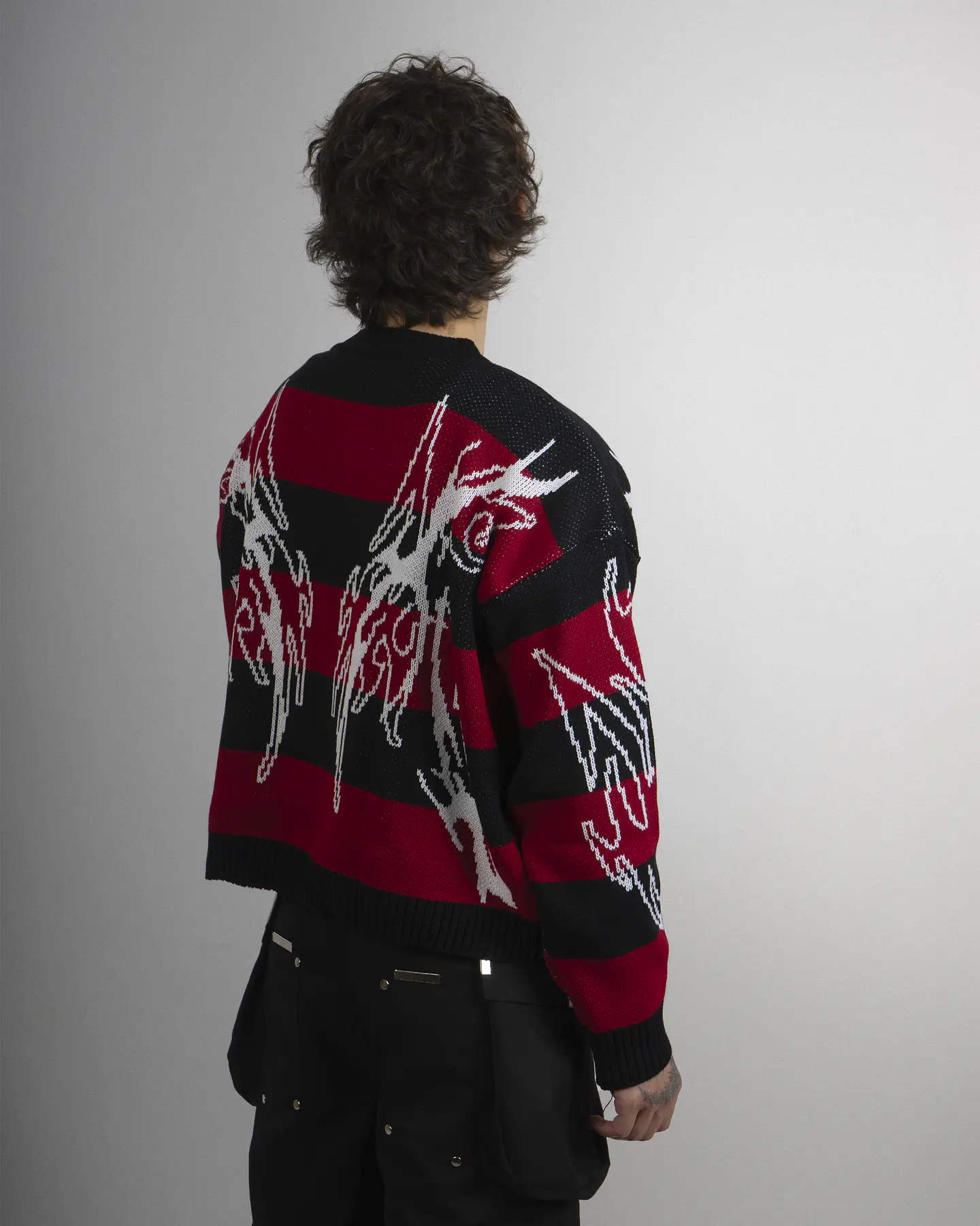  Sweater Lined Tribal Red Bullet 6