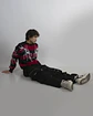  Sweater Lined Tribal Red Bullet - Miniatura 7